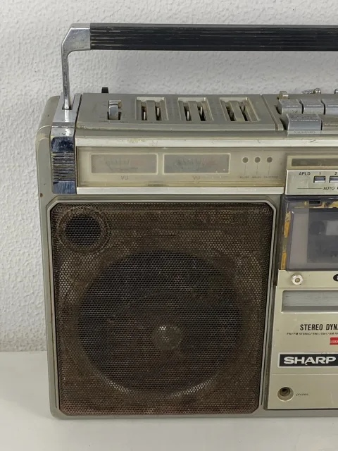 Sharp GF-9494X Cassette Radio Ghetto Blaster Tape Recorder Boombox