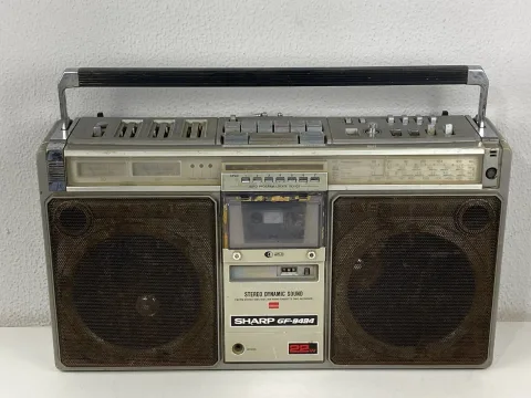 Sharp GF-9494X Cassette Radio Ghetto Blaster Tape Recorder Boombox