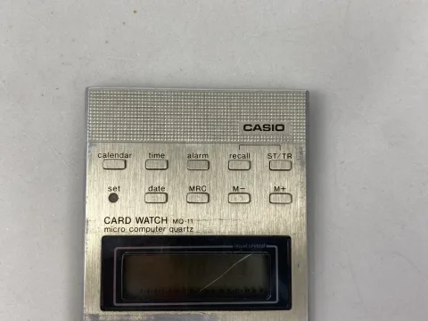 Casio MQ-11 Micro Computer Quartz Calculator Clock