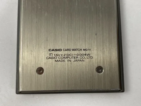 Casio MQ-11 Micro Computer Quartz Calculator Clock