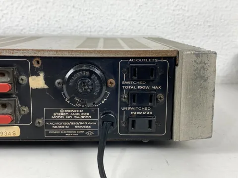 Pioneer SA-3000 Stereo Integrated Amplifier