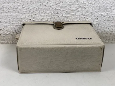 Grundig Gdsm 202 Dynamic Stereo Microphone with Original Bag Space Age Design