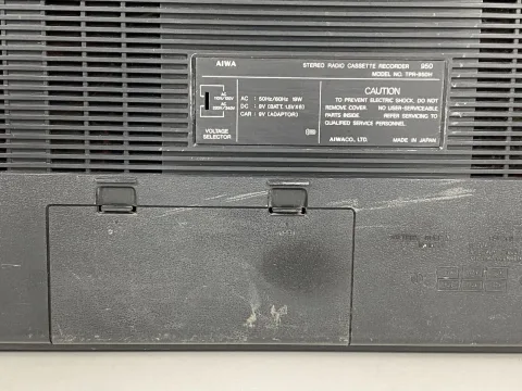 Old School Aiwa 950 Boombox Radio Cassette TPR-950AH Ghettoblaster