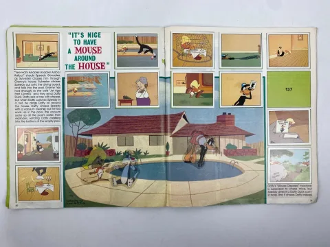 Panini Happy Birthday Bugs Bunny Sticker Album 10 Stickers missing 1990