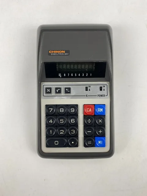 Chinon Executron 8M calculator