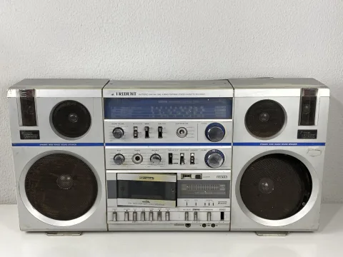 Trident CX-473F Stereo Boombox Ghettoblaster Stereo Cassette