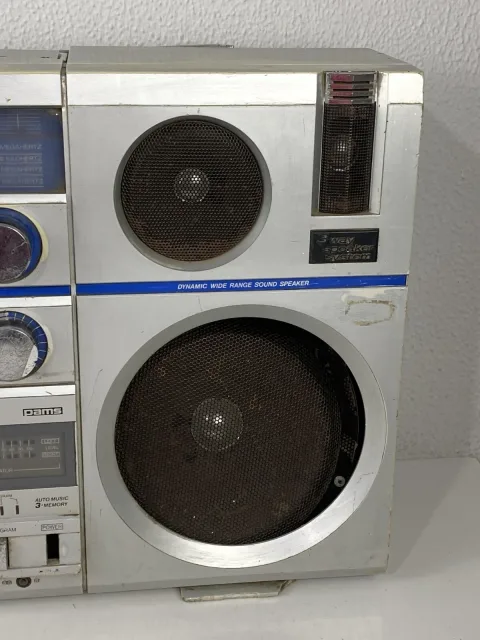 Trident CX-473F Stereo Boombox Ghettoblaster Stereo Cassette