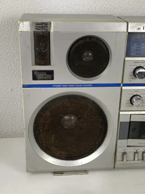 Trident CX-473F Stereo Boombox Ghettoblaster Stereo Cassette