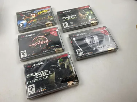 غليمراتي أسhen كراش نايترو سبلينتر سيل Nokia N-gage لعبة