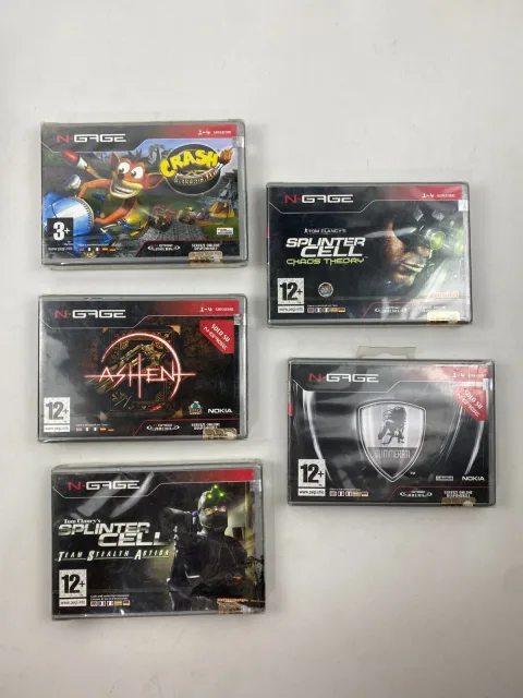 غليمراتي أسhen كراش نايترو سبلينتر سيل Nokia N-gage لعبة