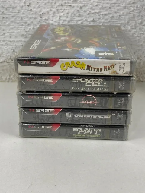 غليمراتي أسhen كراش نايترو سبلينتر سيل Nokia N-gage لعبة