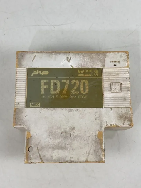 MSX Sakhr Al Alamiah FD-720 2DD Floppy Drive صخر العالميه