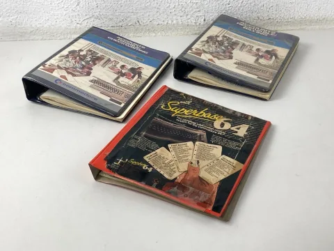 C64 Commodore 64 / 128 Accounts Receivable Billing Superbase Disk 5.25