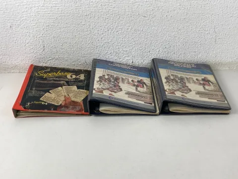 C64 Commodore 64 / 128 Accounts Receivable Billing Superbase Disk 5.25