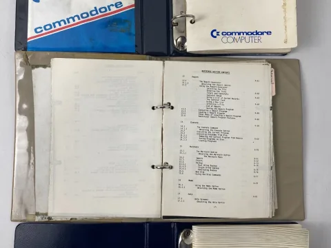 C64 Commodore 64 / 128 Accounts Receivable Billing Superbase Disk 5.25
