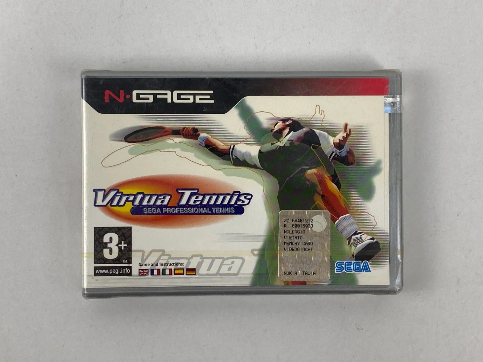 Virtua Tennis Nokia N-gage Game Nokia Italy 5 languages