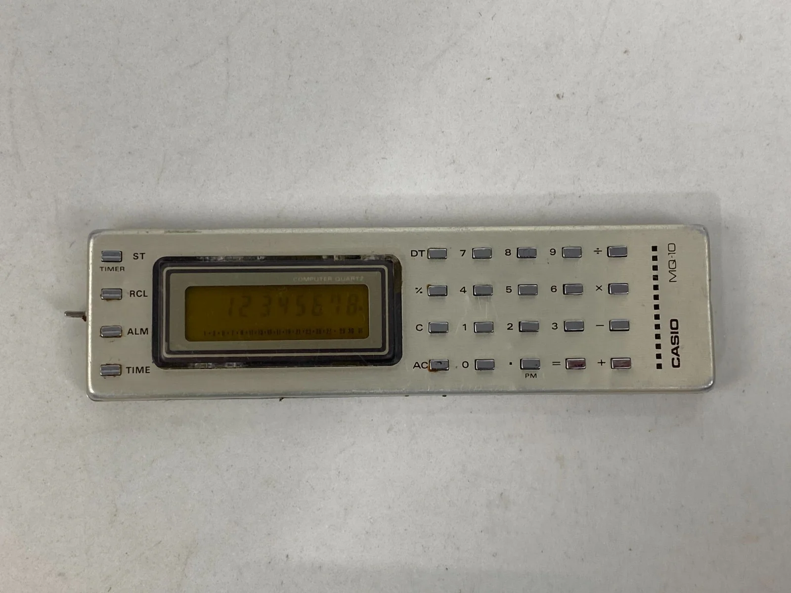 كاسيو MQ-10 ساعة حاسبة كمبيوتر كوارتز