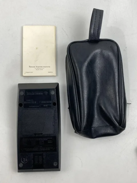 Texas Instruments TI-58C Programmable Calculator w/Module/ Case