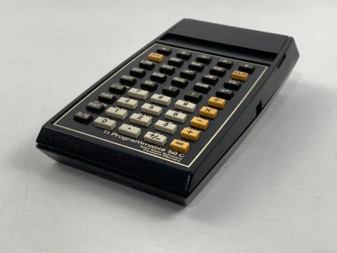 Texas Instruments TI-58C Programmable Calculator w/Module/ Case