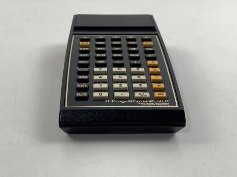 Texas Instruments TI-58C Programmable Calculator w/Module/ Case