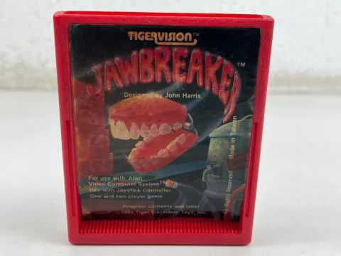 Atari 2600 Jawbreaker Tigervision Game Cartridge