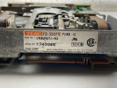 Teac FD-55GFR-7193-U 5.25” Floppy Disk Drive 1.2MB 19307671-93