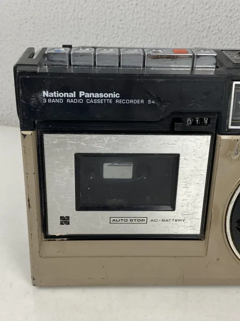 National Panasonic RQ-543 Radio Cassette
