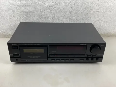 Denon DRM-740 Stereo 3-HEAD System Cassette Deck Player Recorder HX Pro