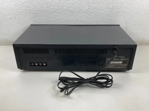 Denon DRM-740 Stereo 3-HEAD System Cassette Deck Player Recorder HX Pro