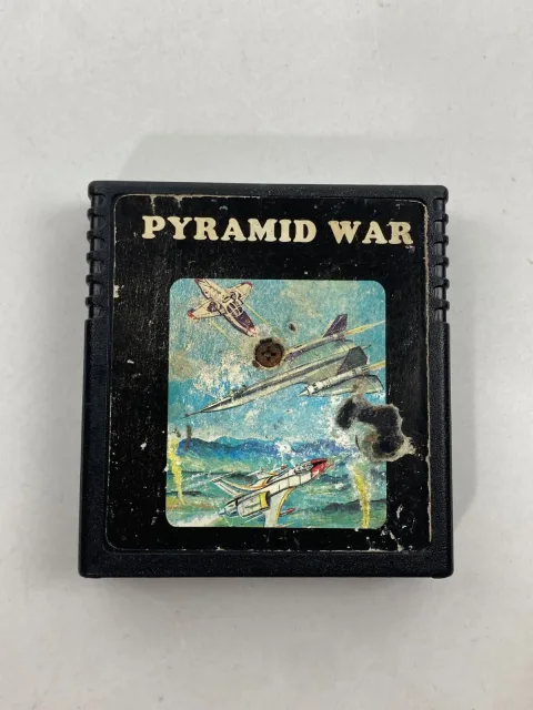 Atari 2600 Compatible Zellers Pyramid War Game Cartridge Taiwan