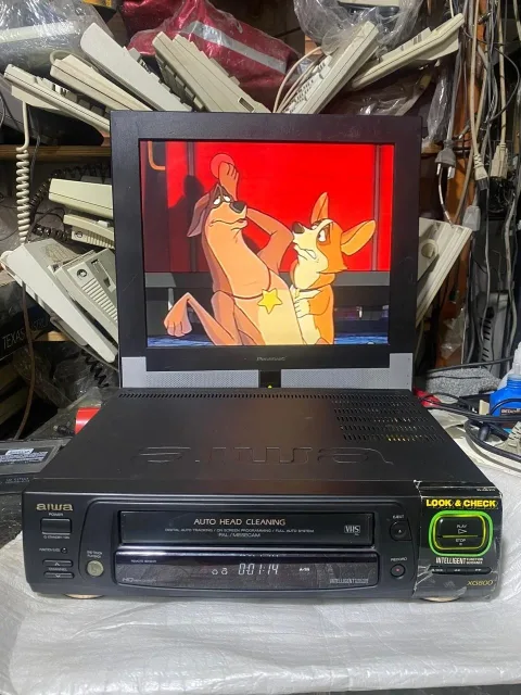 Aiwa HV-XG800KER VHS Video Cassette Recorder VCR