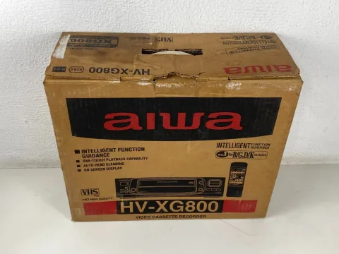 Aiwa HV-XG800KER VHS Video Cassette Recorder VCR