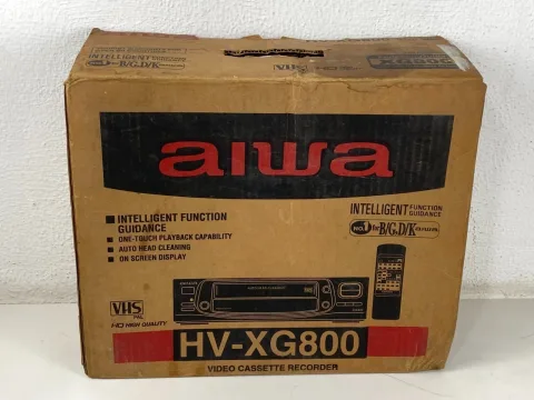 Aiwa HV-XG800KER VHS Video Cassette Recorder VCR