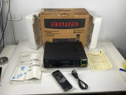 Aiwa HV-XG800KER VHS Video Cassette Recorder VCR