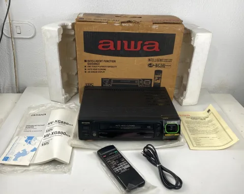 Aiwa HV-XG800KER VHS Video Cassette Recorder VCR