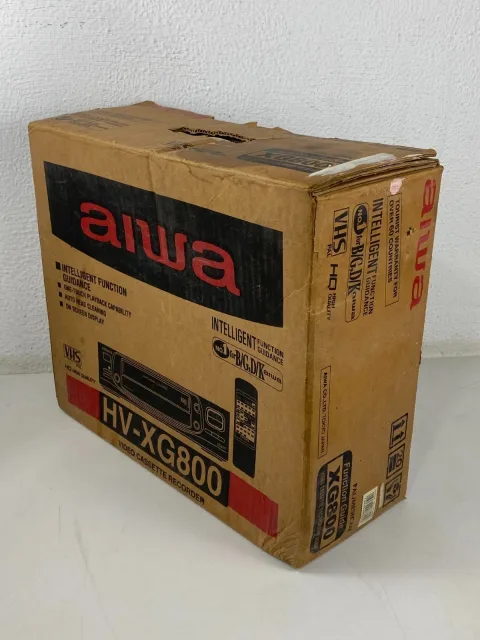 Aiwa HV-XG800KER VHS Video Cassette Recorder VCR