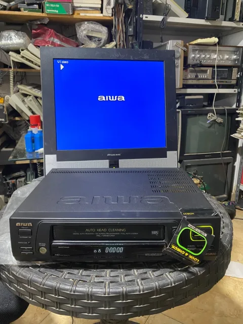 Aiwa HV-XG800KER VHS Video Cassette Recorder VCR
