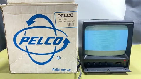 Pelco Monitor 9 PMM901-X Video Display Monitor