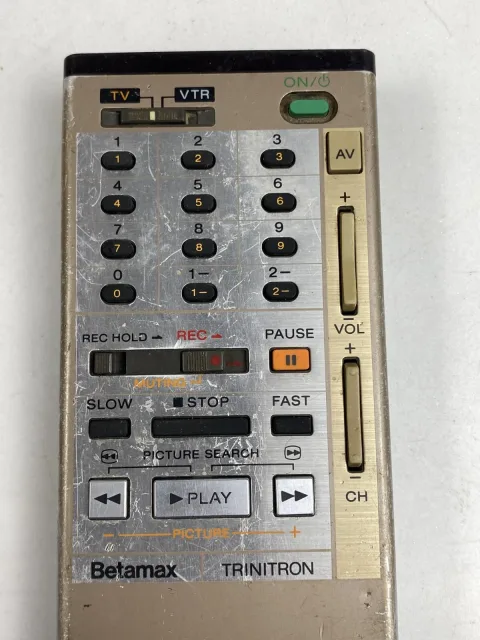 Sony RMT-233 Betamax Video Cassette Recorder Remote Control
