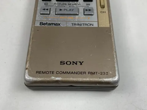 Sony RMT-233 Betamax Video Cassette Recorder Remote Control