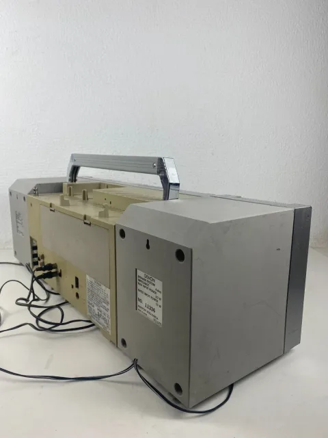 Denon H-2 Cassette High Speed Dubbing Compo Doing Boombox