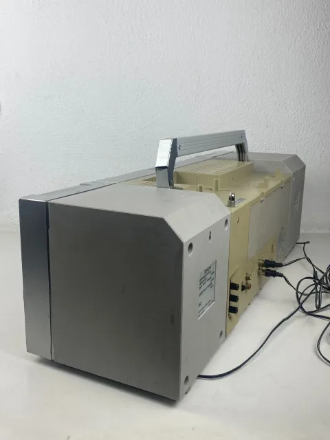 Denon H-2 Cassette High Speed Dubbing Compo Doing Boombox