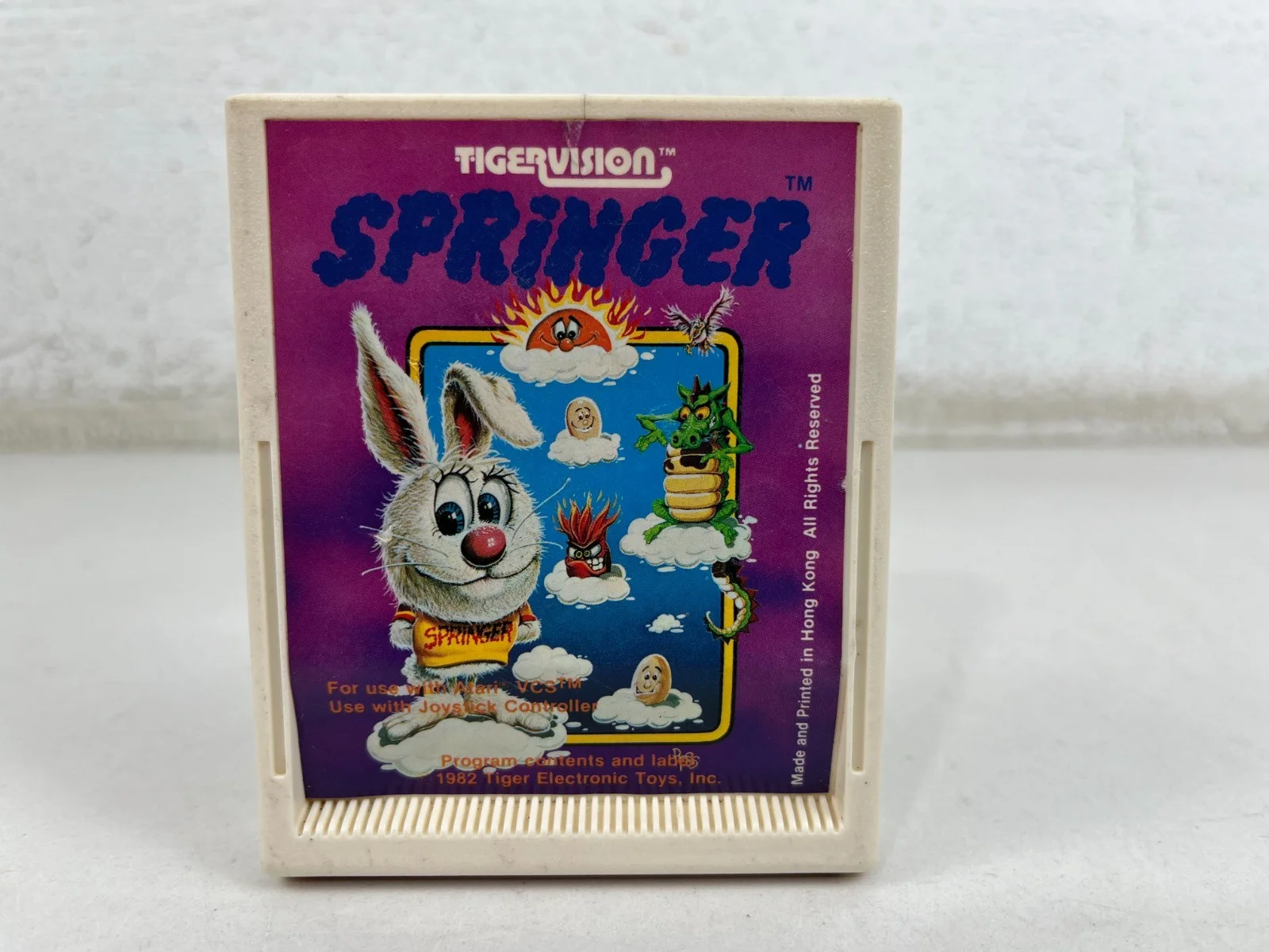 Atari 2600 Springer Tigervision Game Cartridge