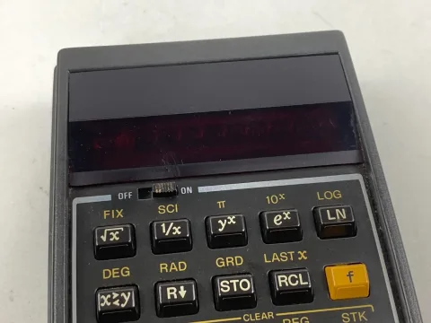 HP Hewlett Packard 31E Calculator with Case