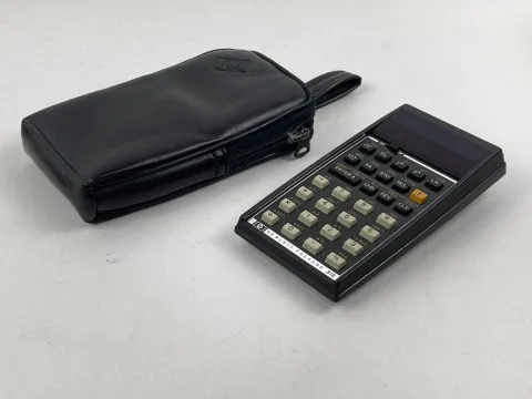 HP Hewlett Packard 31E Calculator with Case