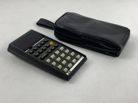 HP Hewlett Packard 31E Calculator with Case