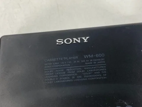 Sony WM-600 Walkman Cassette Player
