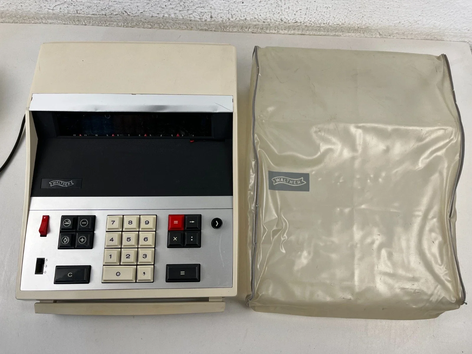 Walther ETR-1 Ricoh 1st portable Desktop Calculator 1969