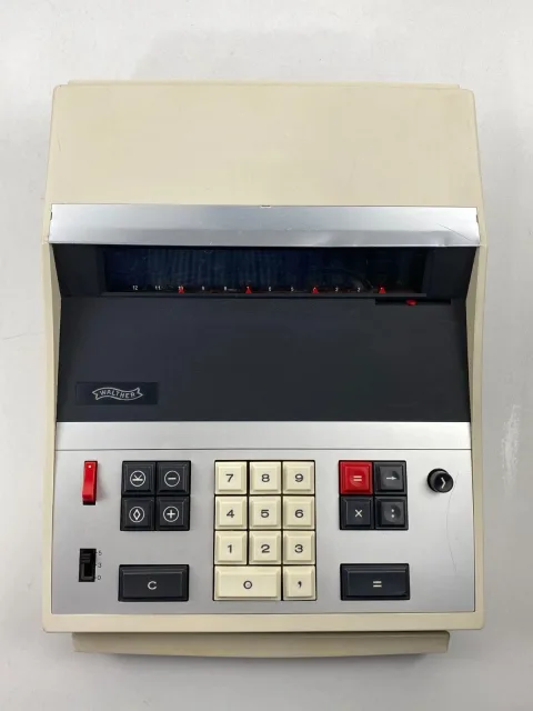 Walther ETR-1 Ricoh 1st portable Desktop Calculator 1969