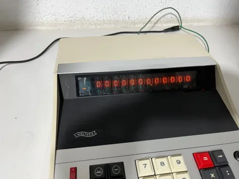Walther ETR-1 Ricoh 1st portable Desktop Calculator 1969